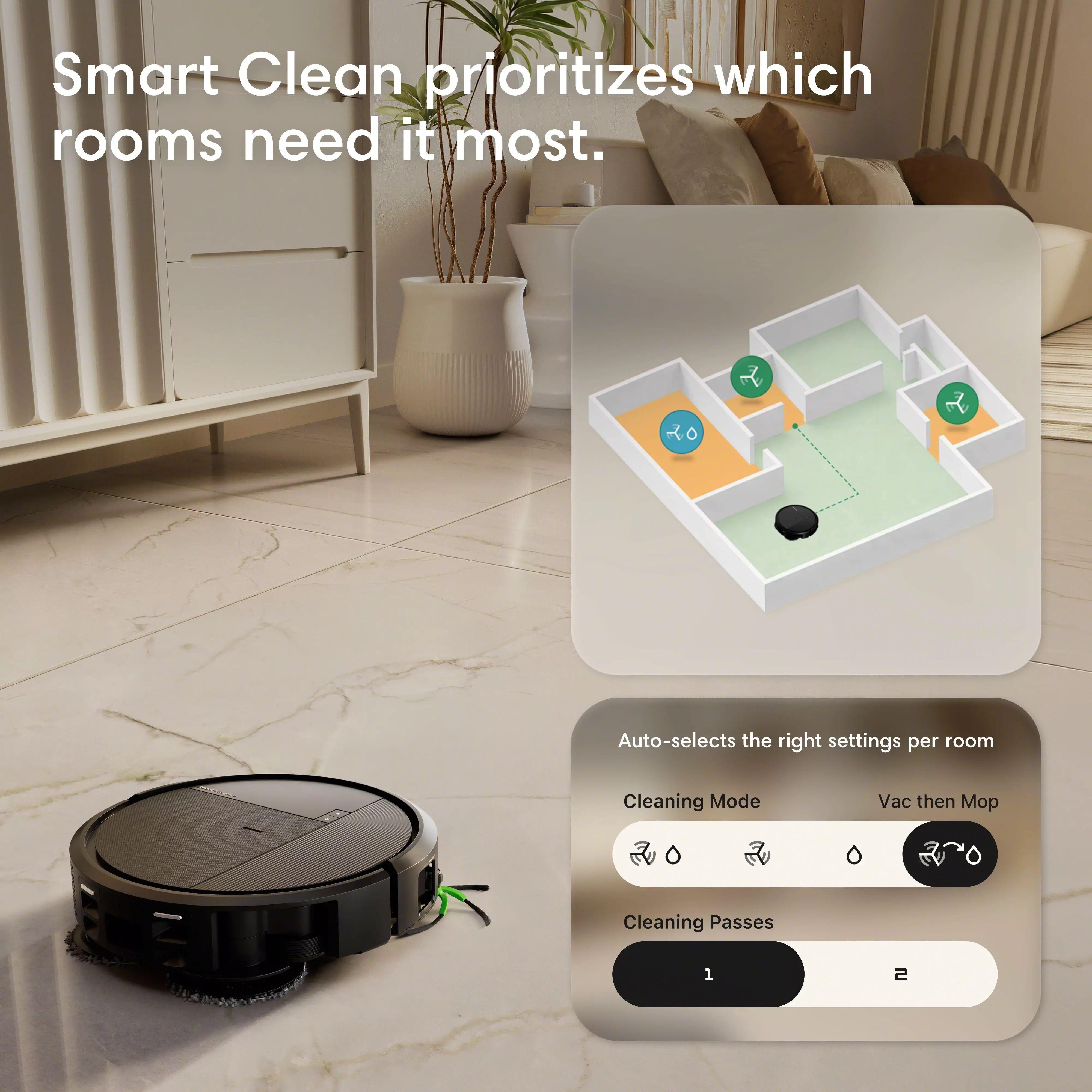 Roomba® Plus 575 Combo Robot + AutoWash™ Dock - Black