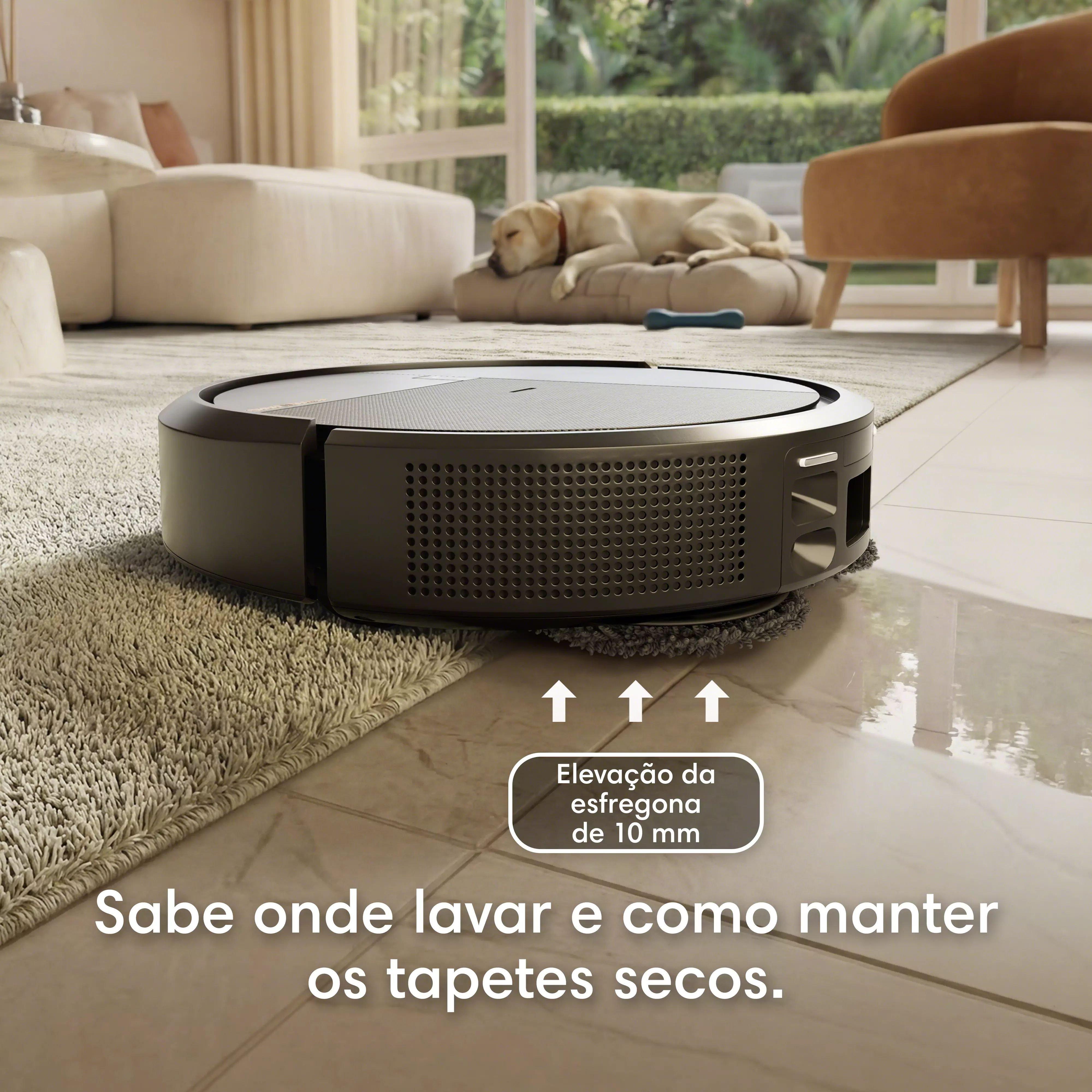 Roomba® Combo 575 Plus + Base AutoWash™ – Preto