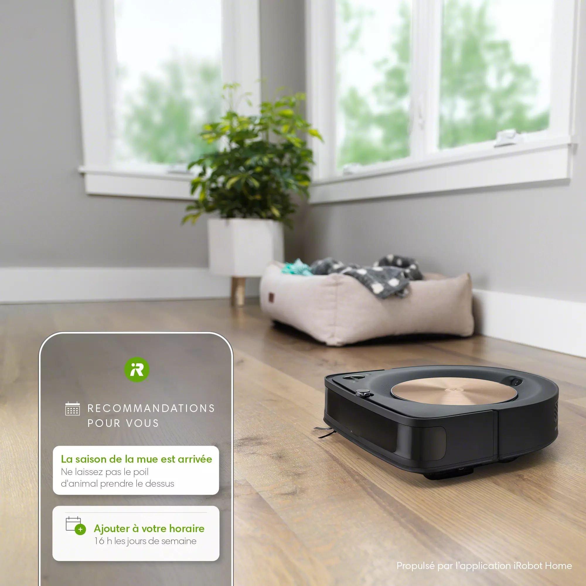 Robot aspirateur Roomba® s9+ à vidage automatique d'iRobot | iRobot®