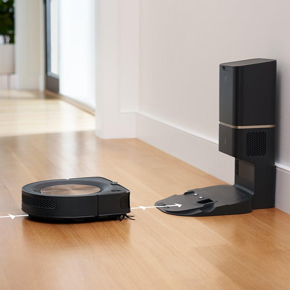 Robot Aspirador Roomba® s9+ con Conexión Wi-Fi® y Estación de Limpieza  Automática Clean Base™ BBVA – iRobot Mexico