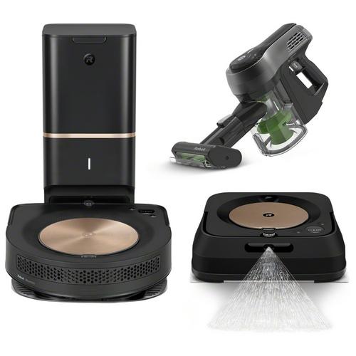 Roomba® s9+ Robot Vacuum, Braava jet® m6 Robot Mop & H1 Handheld 