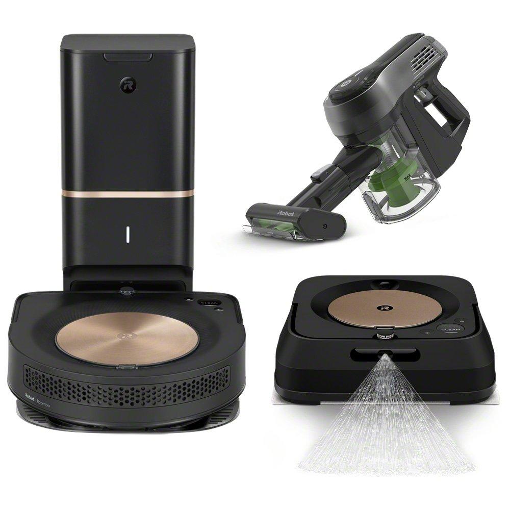 Roomba® s9+, Braava jet® m6 & H1 Handheld Bundle