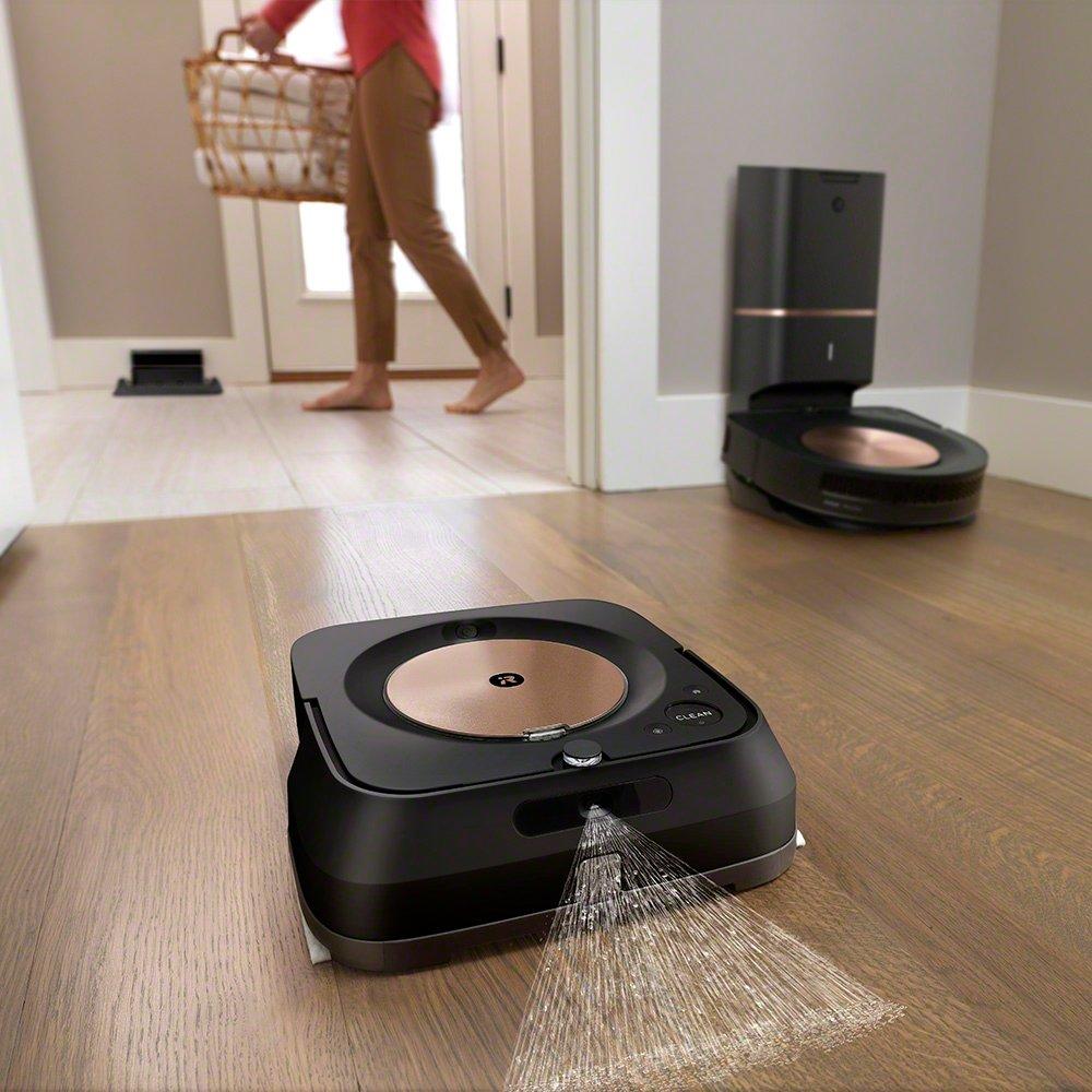 Roomba S9+ Self-Emptying Robot Vacuum & Braava jet M6 Robot Mop