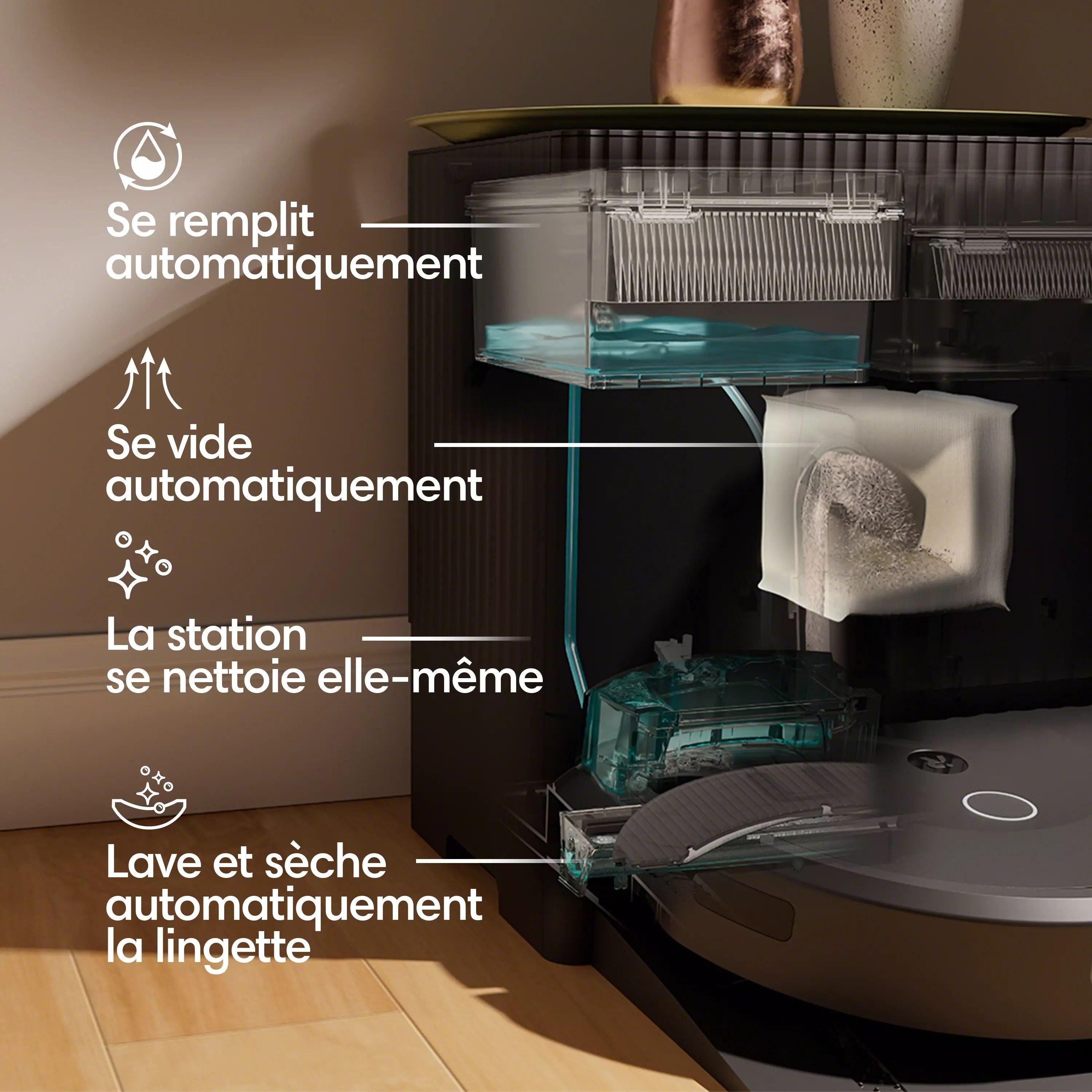 Robot Roomba Combo™ 10 Max + Station AutoWash | SmartScrub