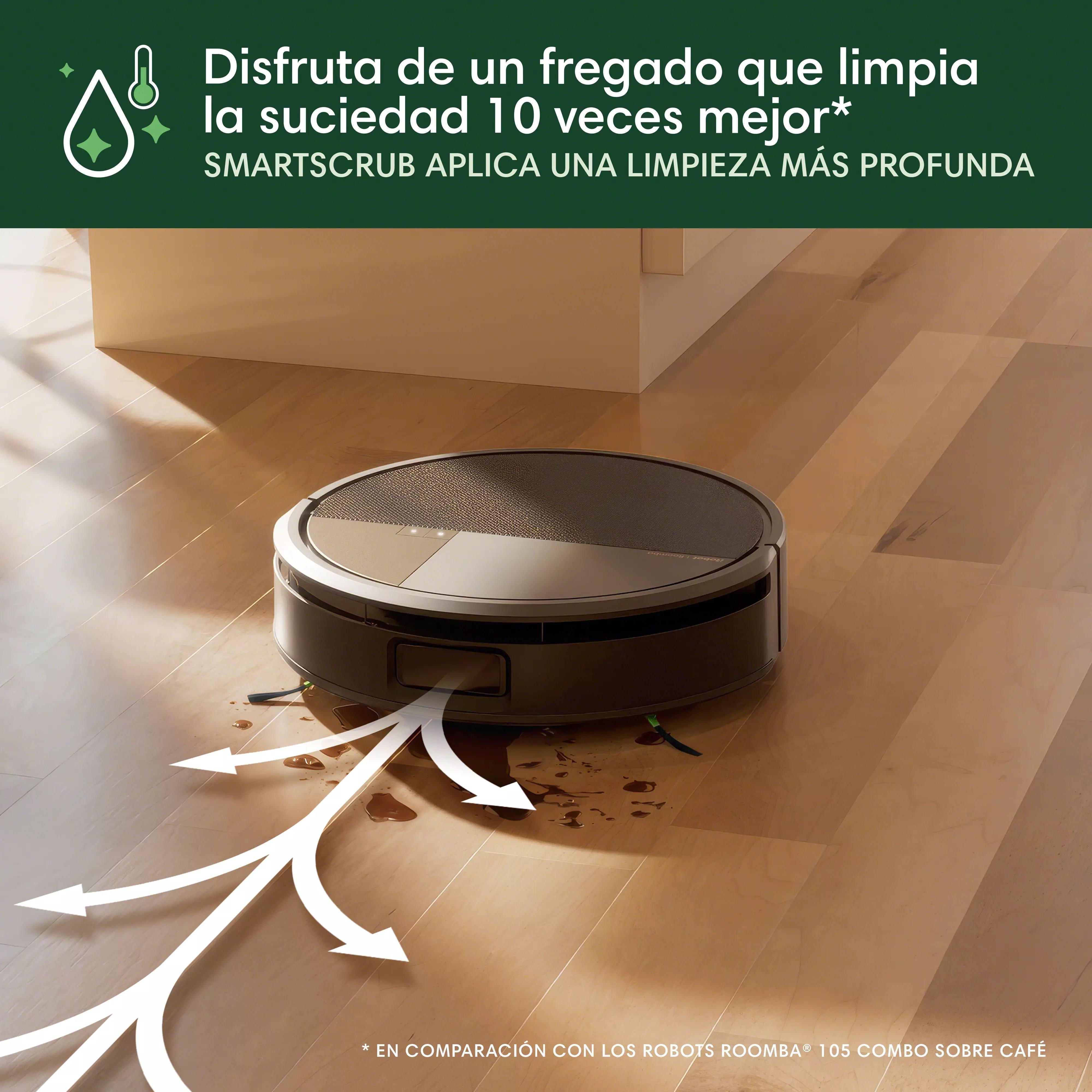 Robot Roomba® Max 705 Combo con Base AutoWash™ - Negro