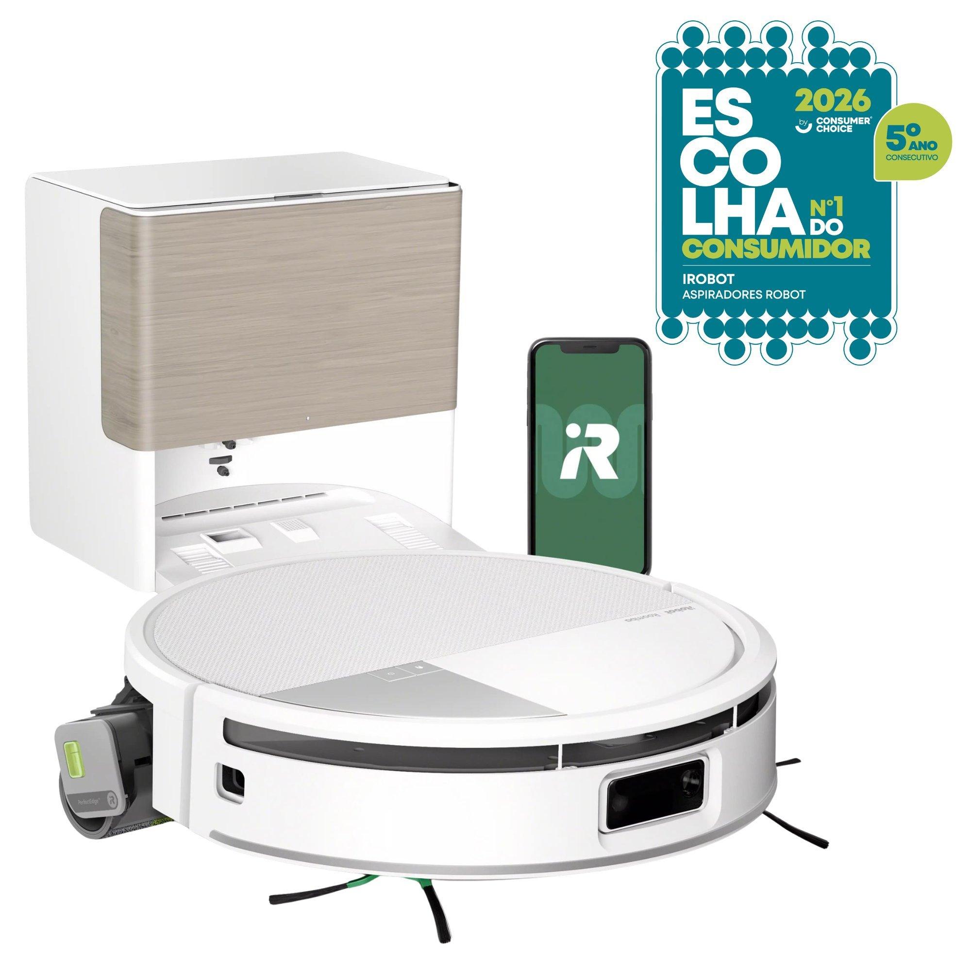 Robot Roomba® Max 705 Combo + Base AutoWash™ – Branco