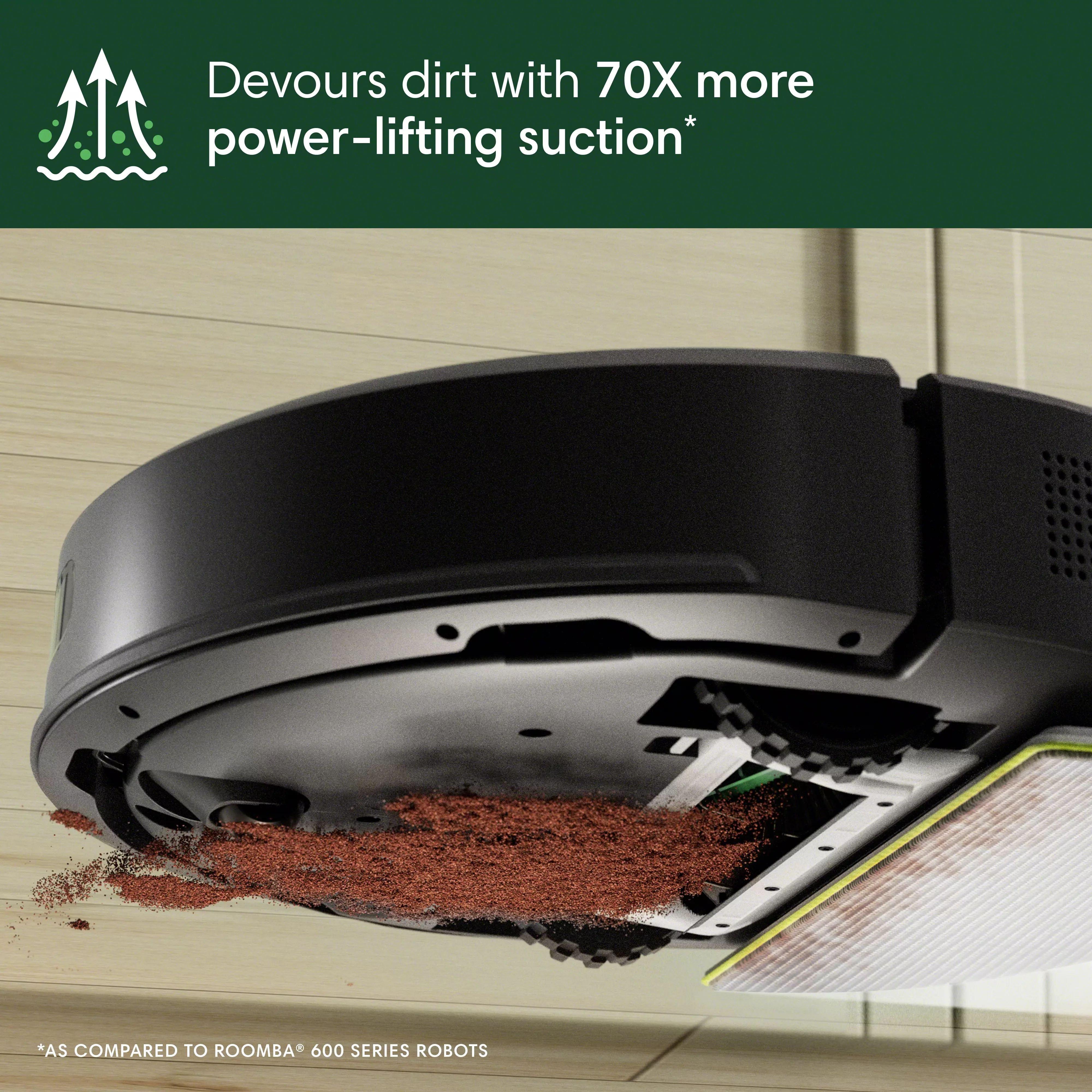 Roomba® 105 Combo Robot | LiDAR Imaging Vac + Mop