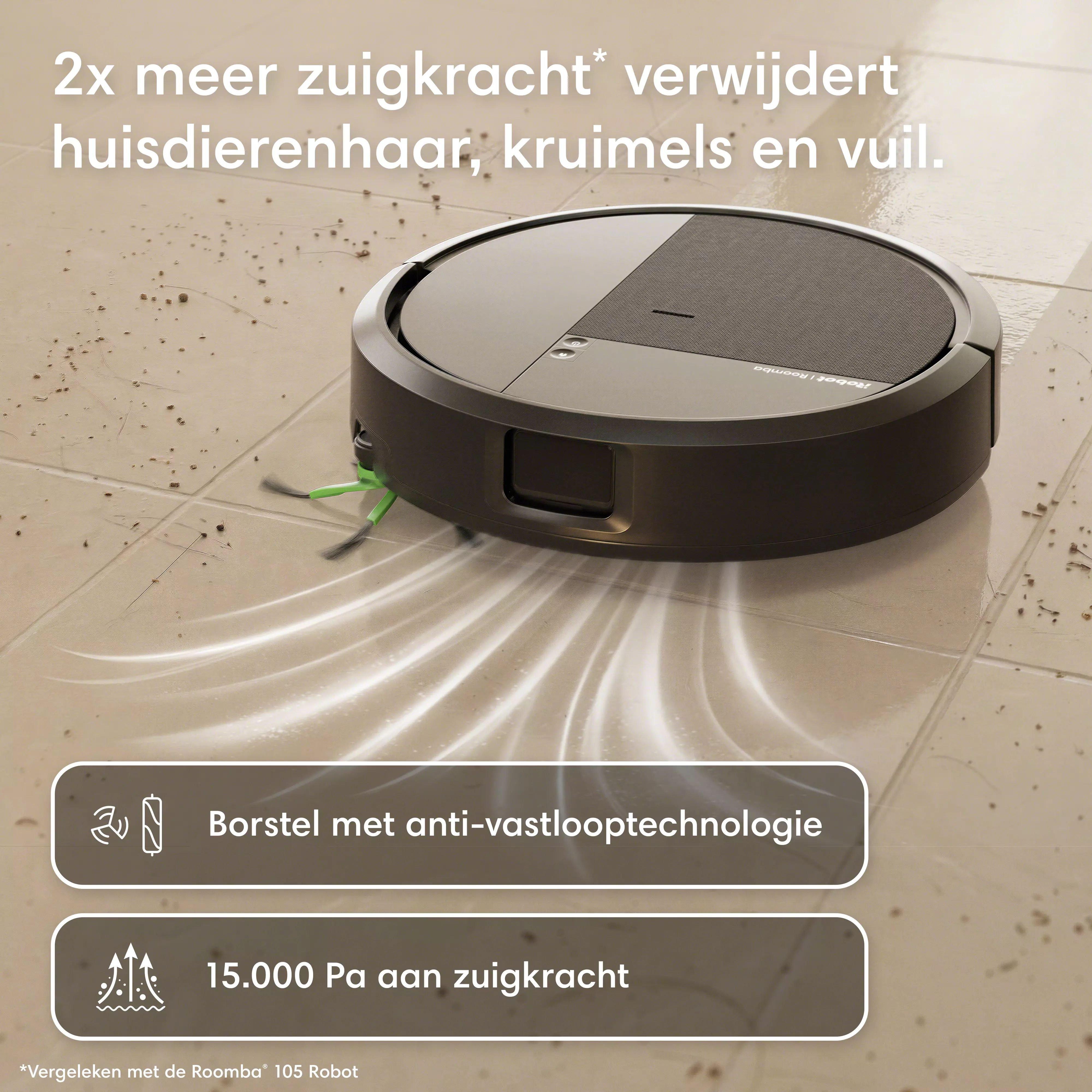 Roomba® 115 Combo Robot - Zwart