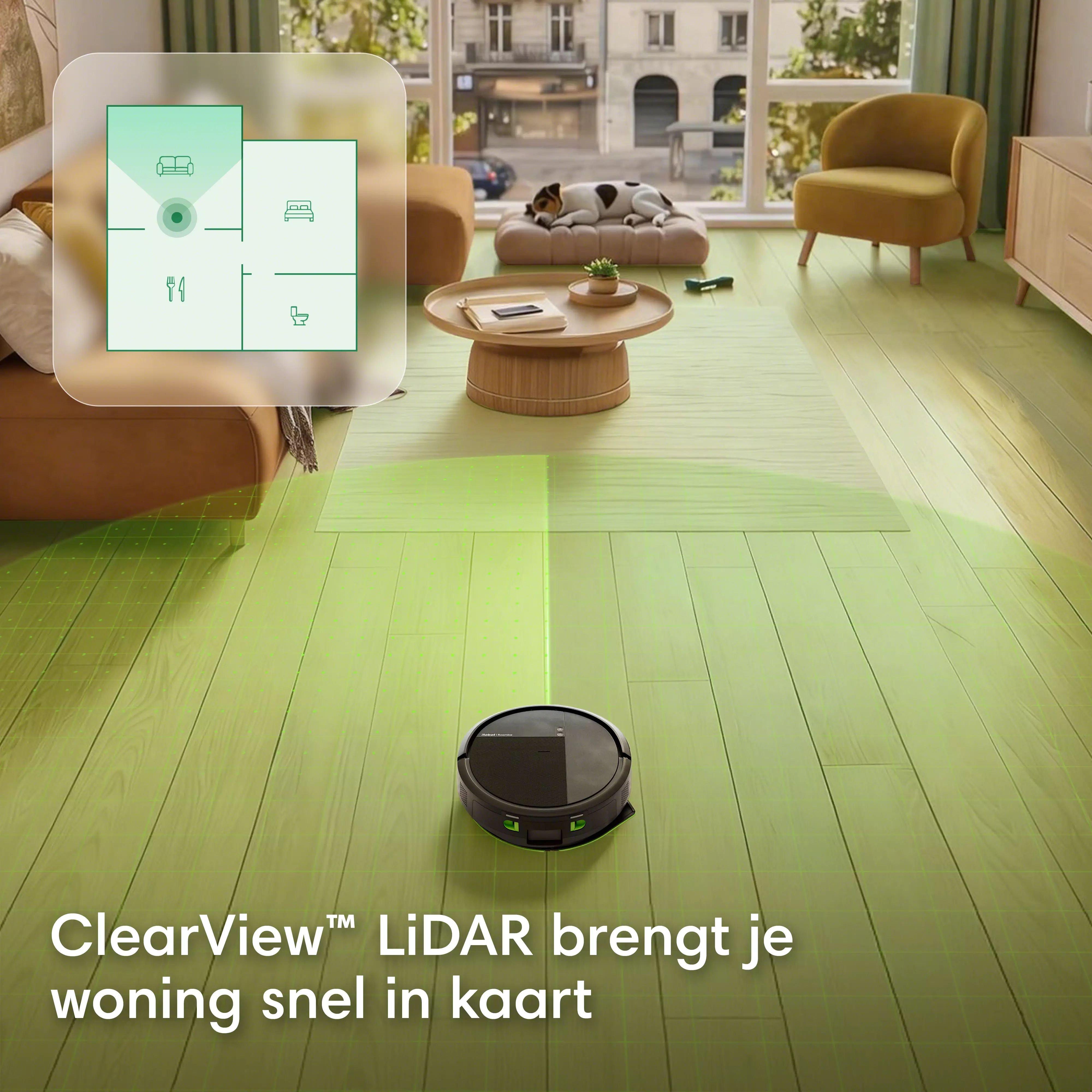 Roomba® 115 Combo Robot - Zwart