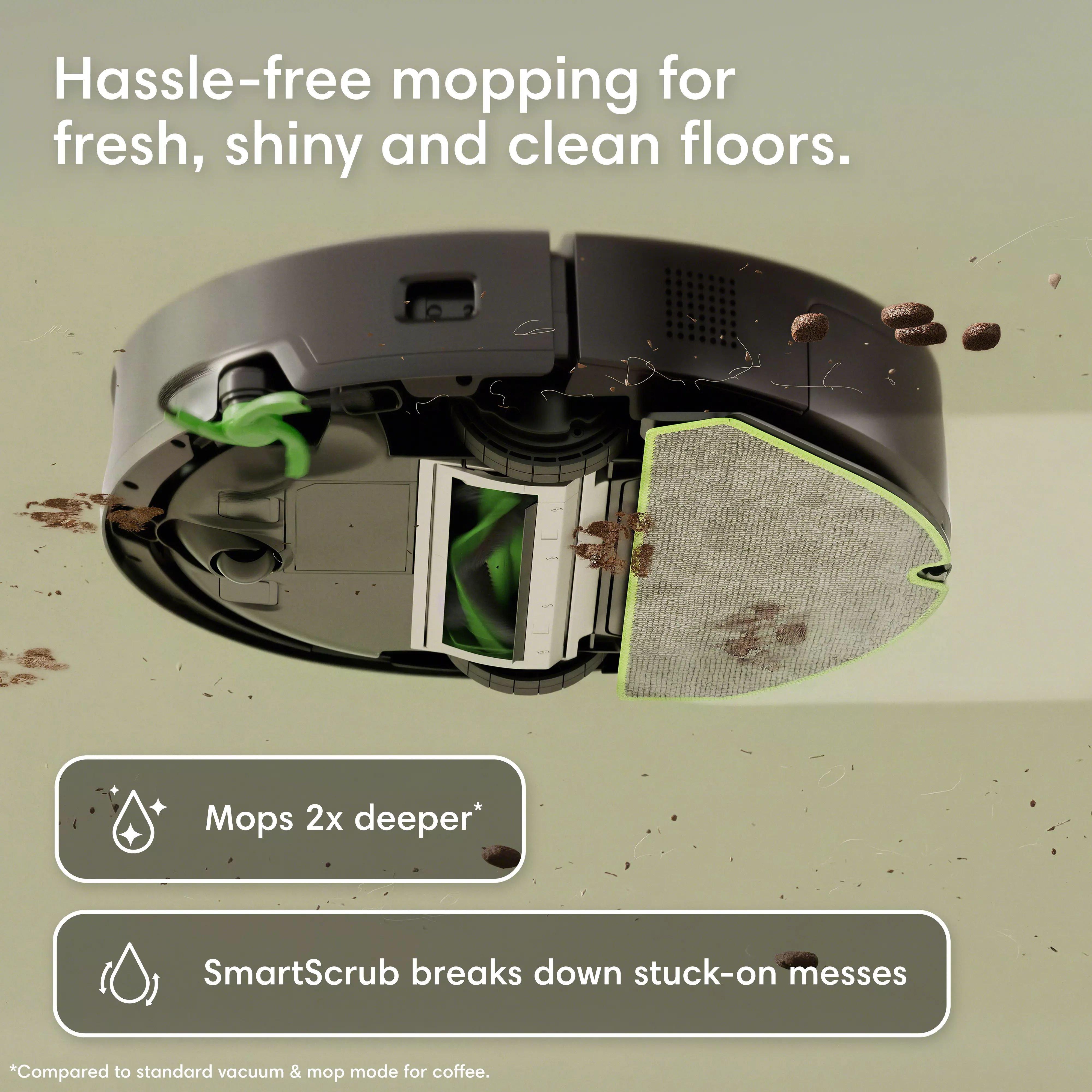Roomba® 115 Combo Robot - Black