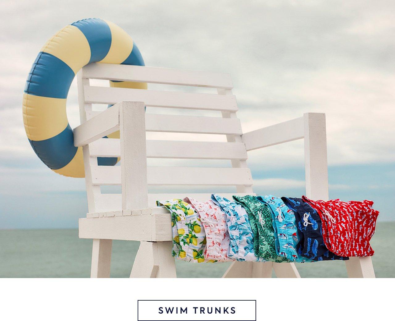 Shop swim trunks.