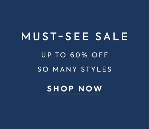 Must-See Sale: Up to 60% off so many styles. Shop now. 