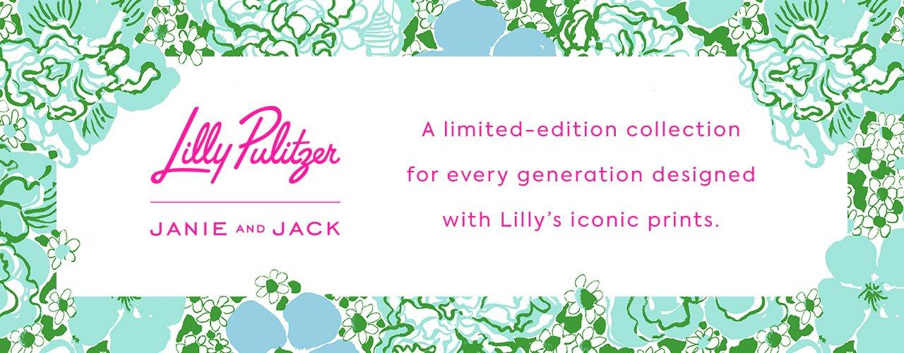 Lilly Pulitzer x Janie and Jack: A limited-edition collection for every generation designed with Lilly's iconic prints.