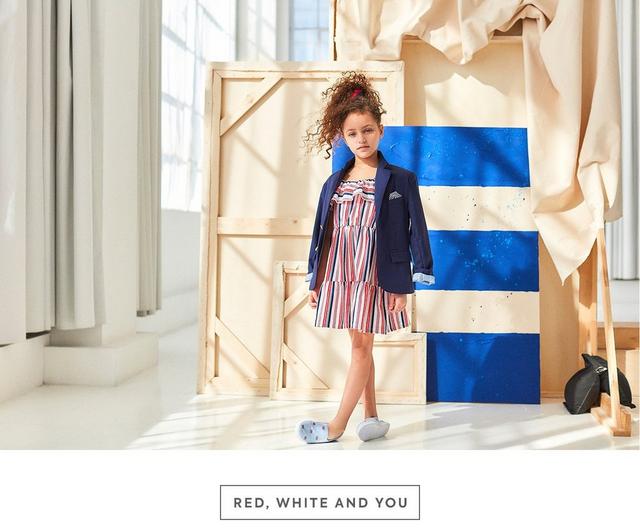 Shop the Red, White and You Collection for girls. 