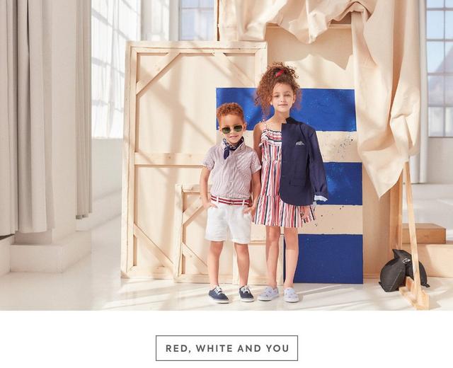 Red, White and You. A collection made for celebrating summer together. Shop now.