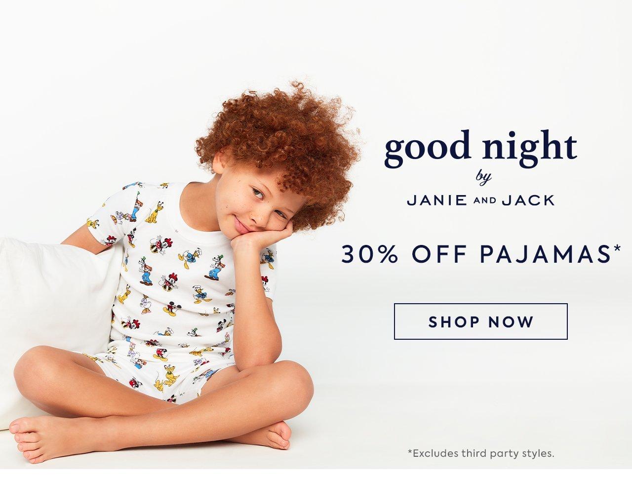 Good Night by Janie and Jack. 30% off pajamas. Shop now. Excludes third party styles.