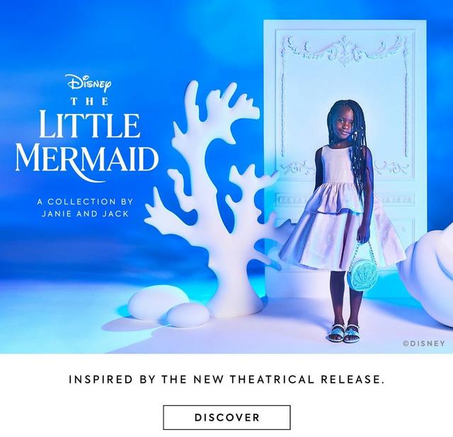 The Little Mermaid: A collection by Janie and Jack. Inspired by the new theatrical release. Discover now.