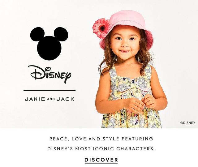 Shop Disney x Janie and Jack. 