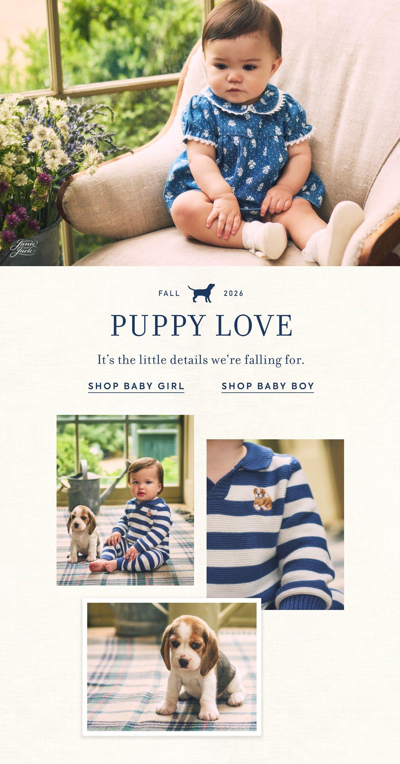 Shop new arrivals for fall for baby girl and baby boy.