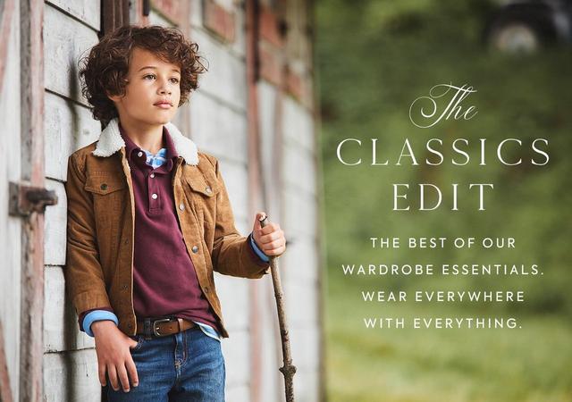 The Classics Edit. The best of our wardrobe essentials. Wear everywhere with everything. Shop now.