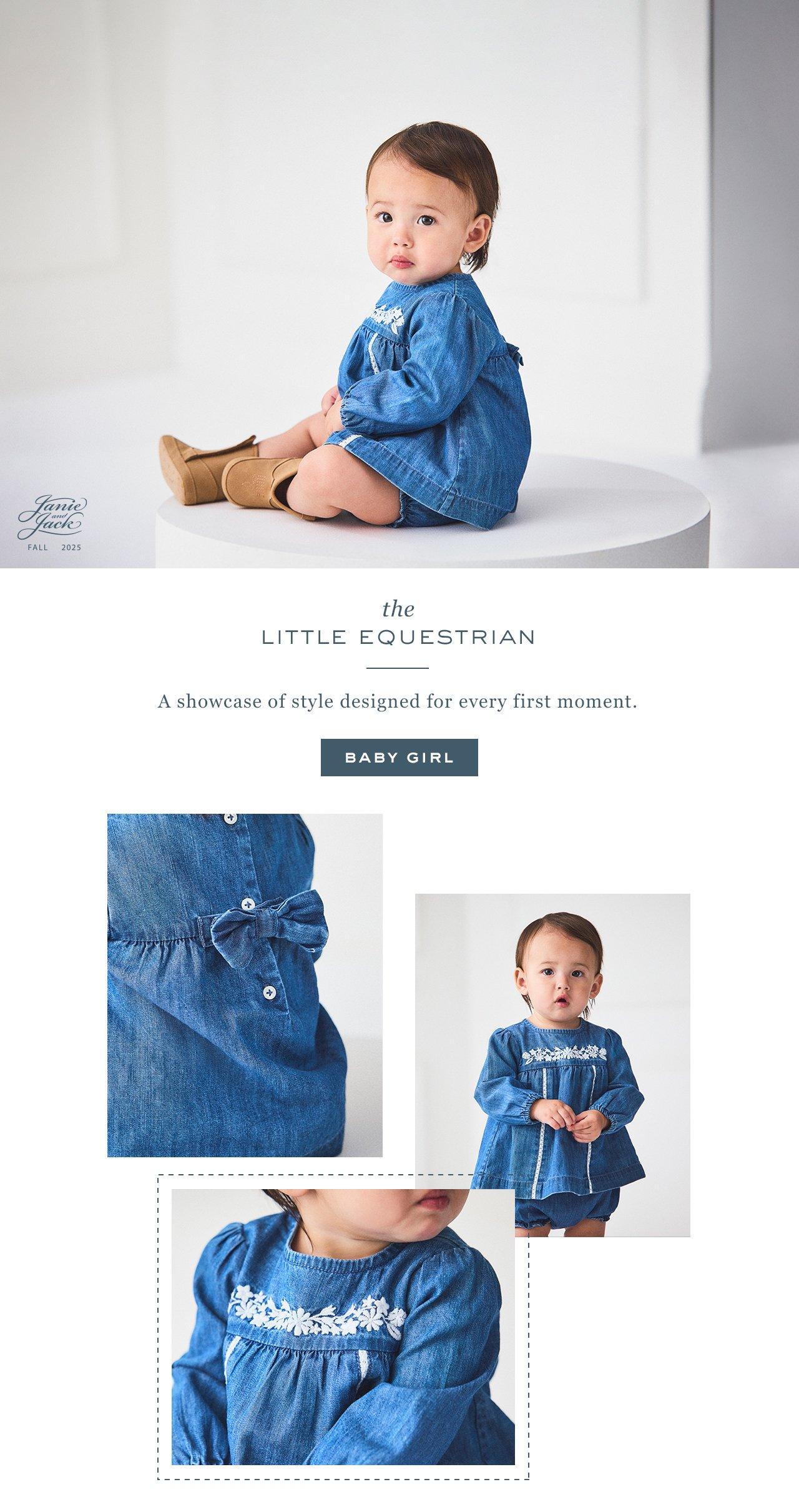 Shop new arrivals for baby girl. 
