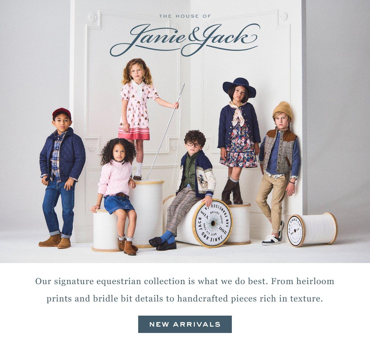 Shop new arrivals from Janie and Jack. 