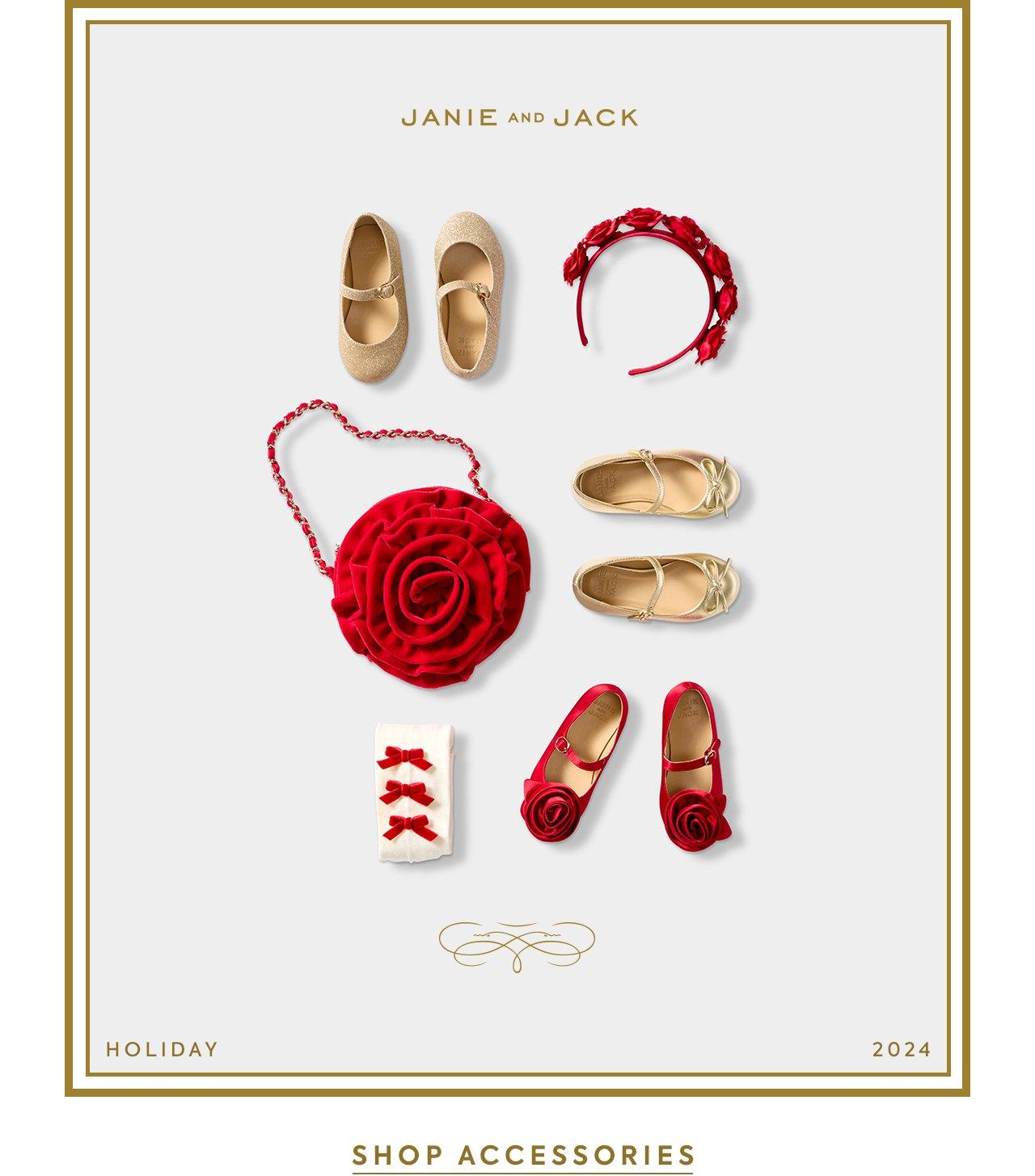 Janie and Jack. Holiday 2024. Shop Accessories.