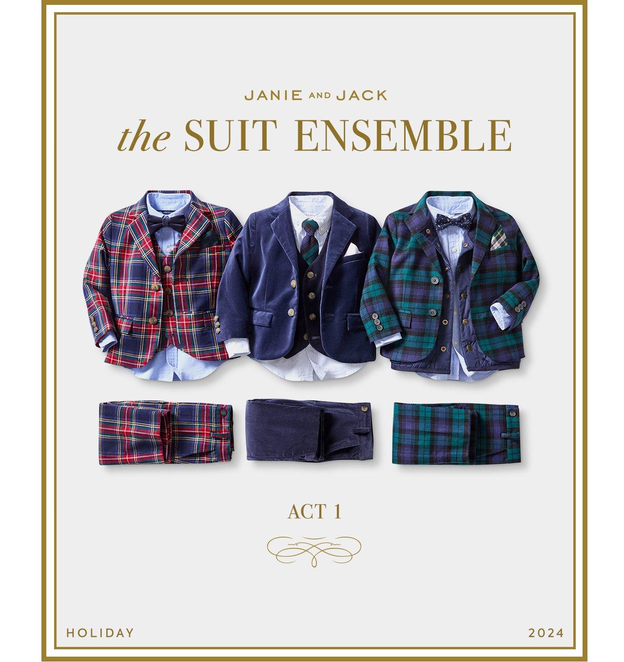 The Suit Ensemble. Act 1.