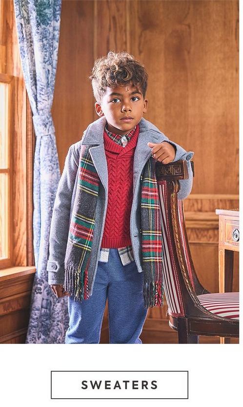 Shop sweaters for boys.
