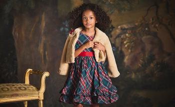 Holiday Family Matching Moments for Girl