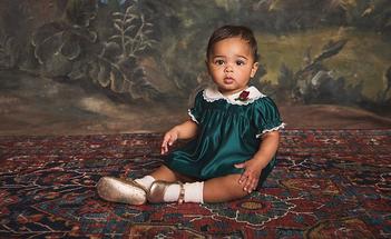 Holiday Family Matching Moments for Baby