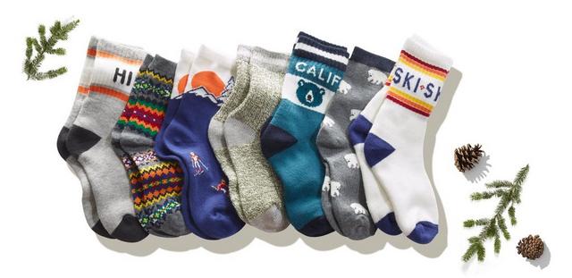 Shop socks from The Sock Shop. 