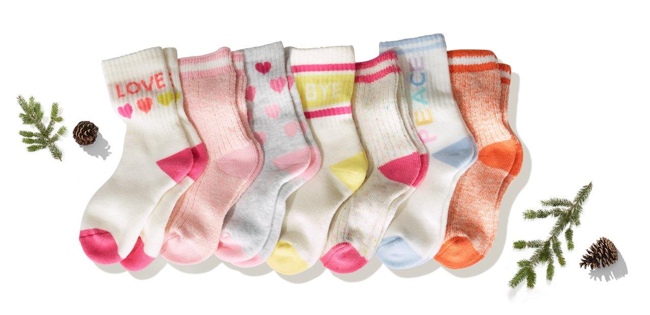 Shop socks from The Sock Shop. 