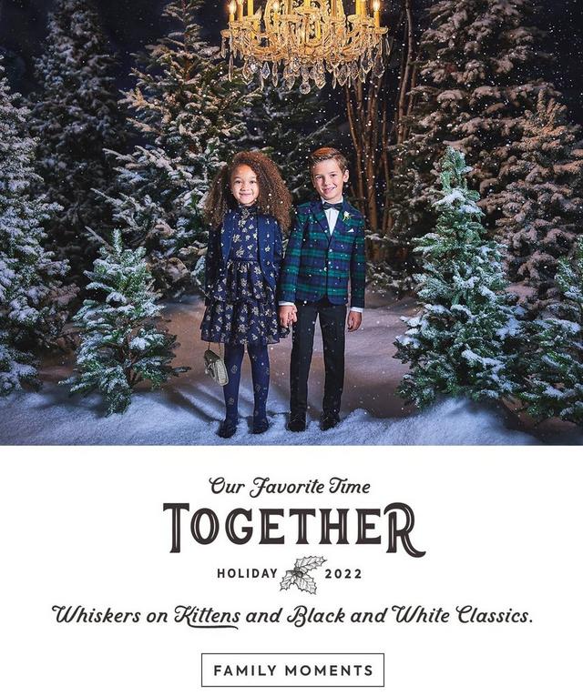 Our Favorite Time Together. Holiday 2022. Picture perfect for holiday cards and celebrations. Shop Family Moments. 