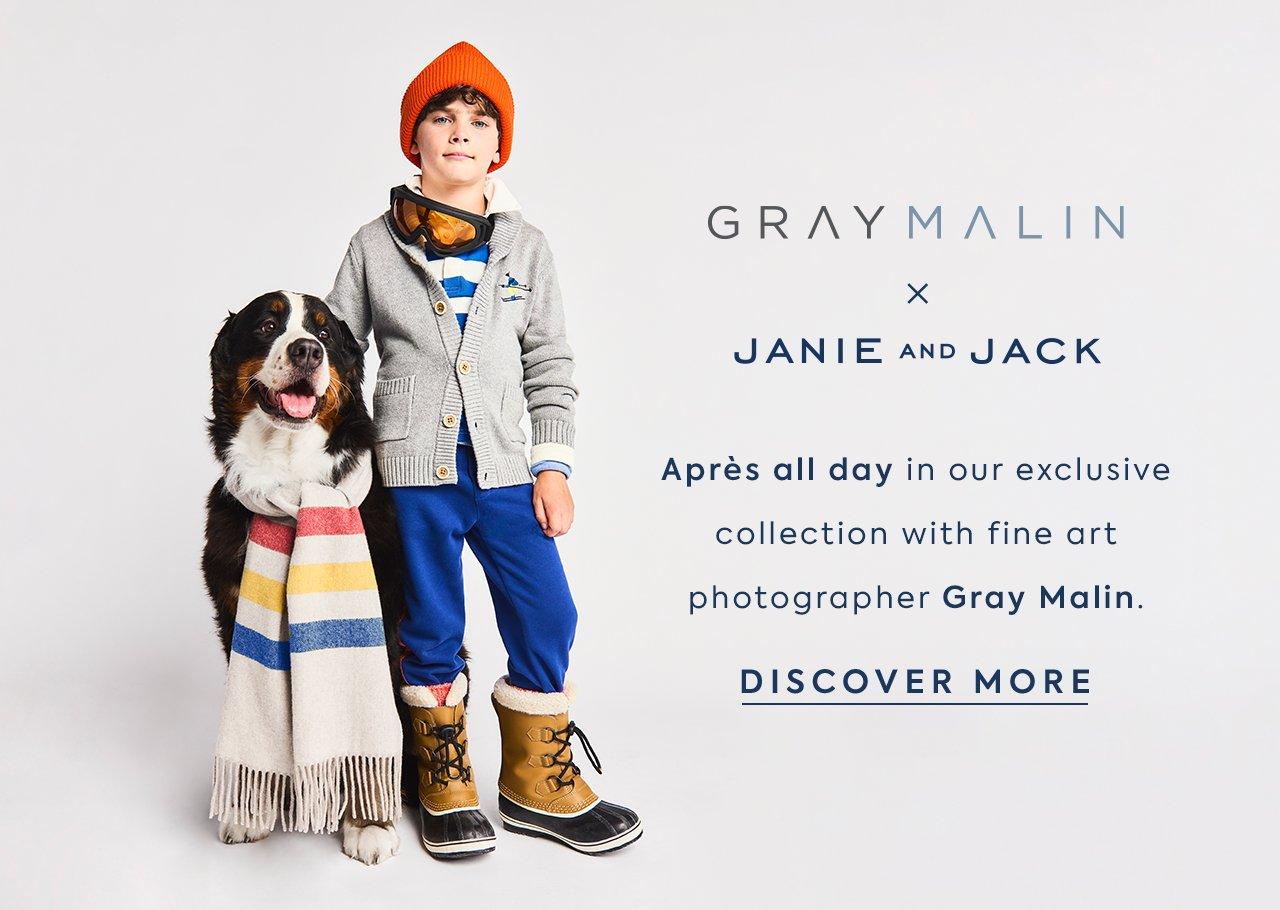 Gray Malin X Janie and Jack. Apres all day in our exclusive collection with fine art photographer Gray Malin. Discover More. 