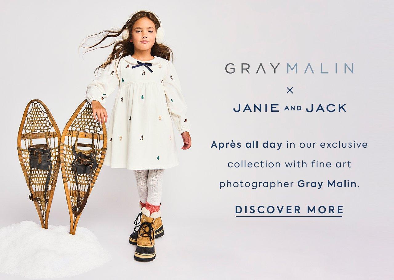 Gray Malin X Janie and Jack. Apres all day in our exclusive collection with fine art photographer Gray Malin. Discover More. 