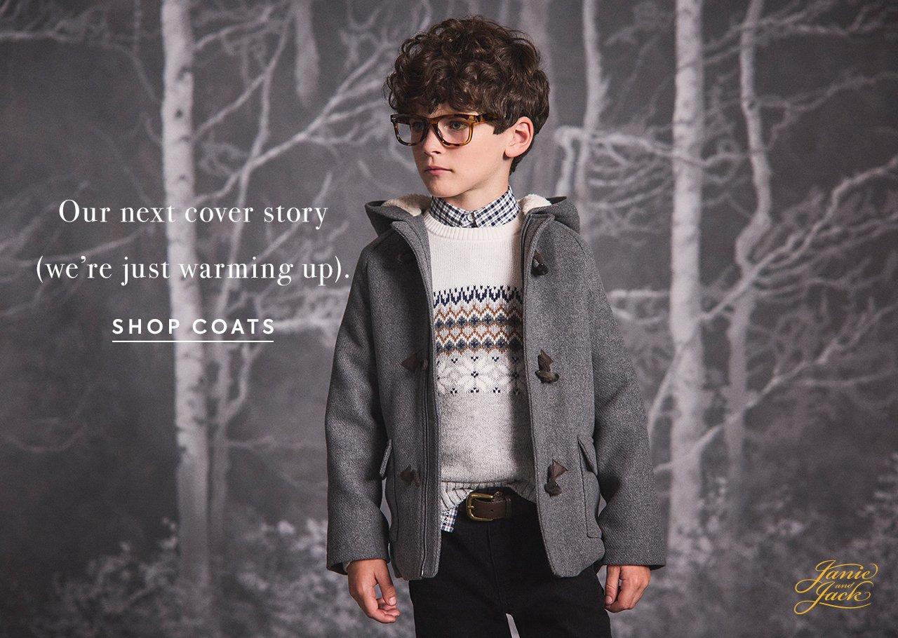 Our next cover story (we're just warming up). Shop Coats.