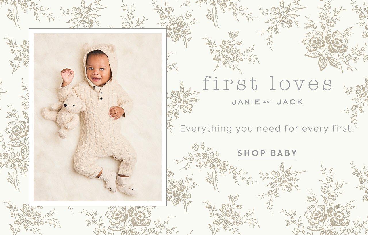 First Loves by Janie and Jack. Everything you need for every first. Shop Baby.