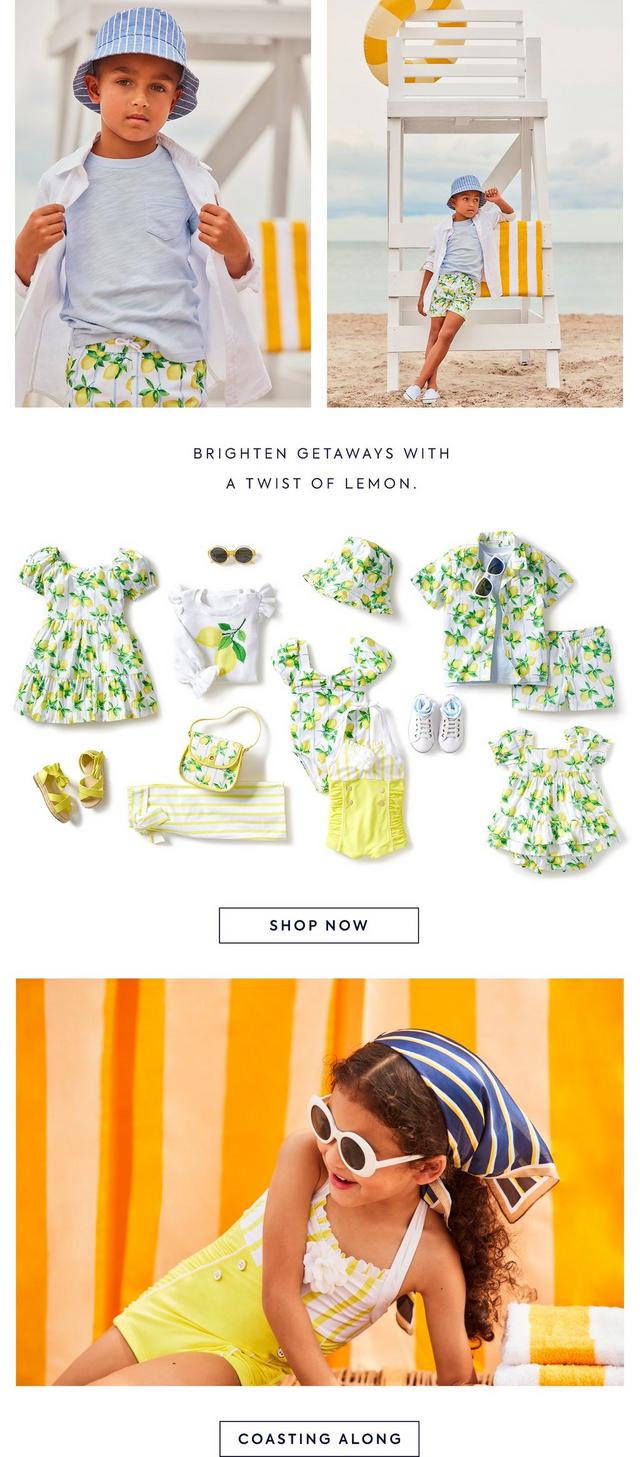 Brighten getaways with a twist of lemon. Shop the Family Moment now.
