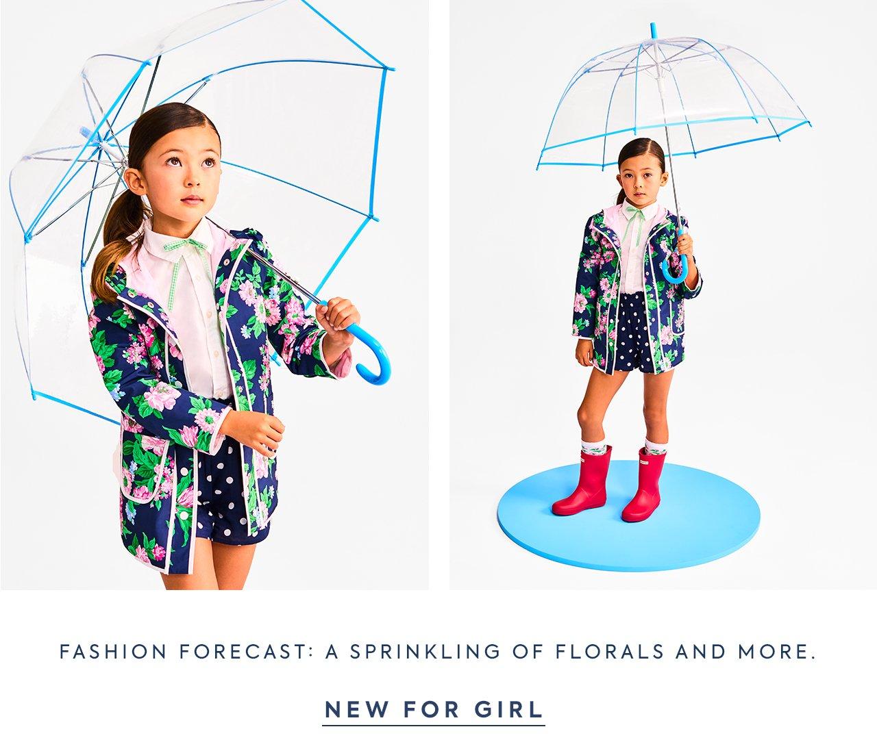 Fashion Forecast: A sprinkling of florals and more. Shop New to Girl. 