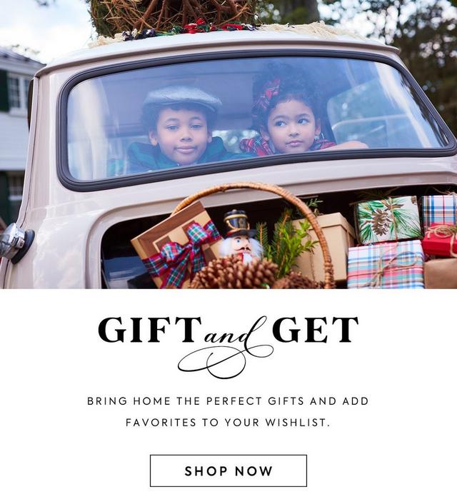 Gift and Get. Bring home the perfect gifts and add favorites to your wishlist. Shop now. 
