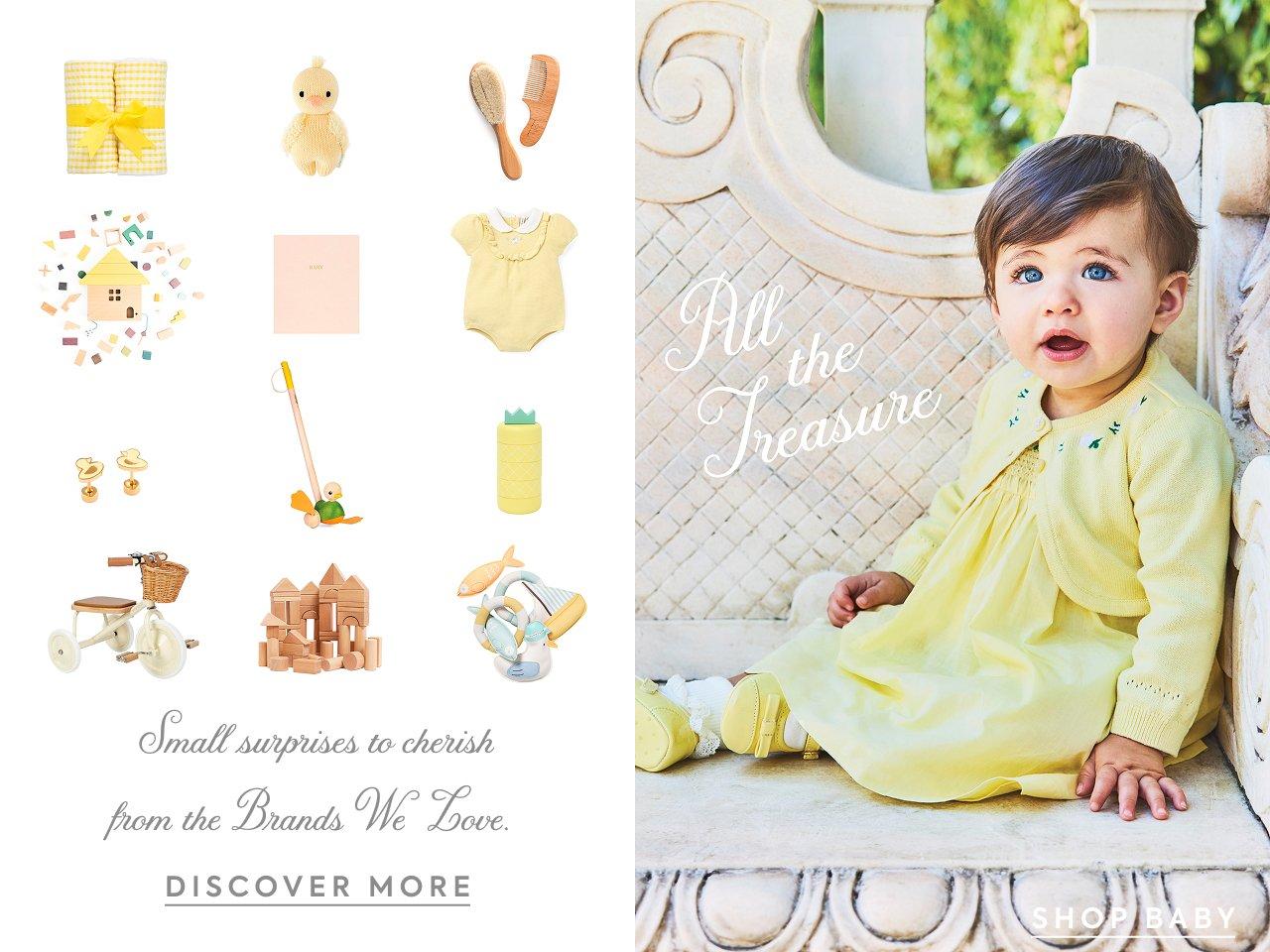 All the Treasure. Small surprises to cherish from the Brands We Love.