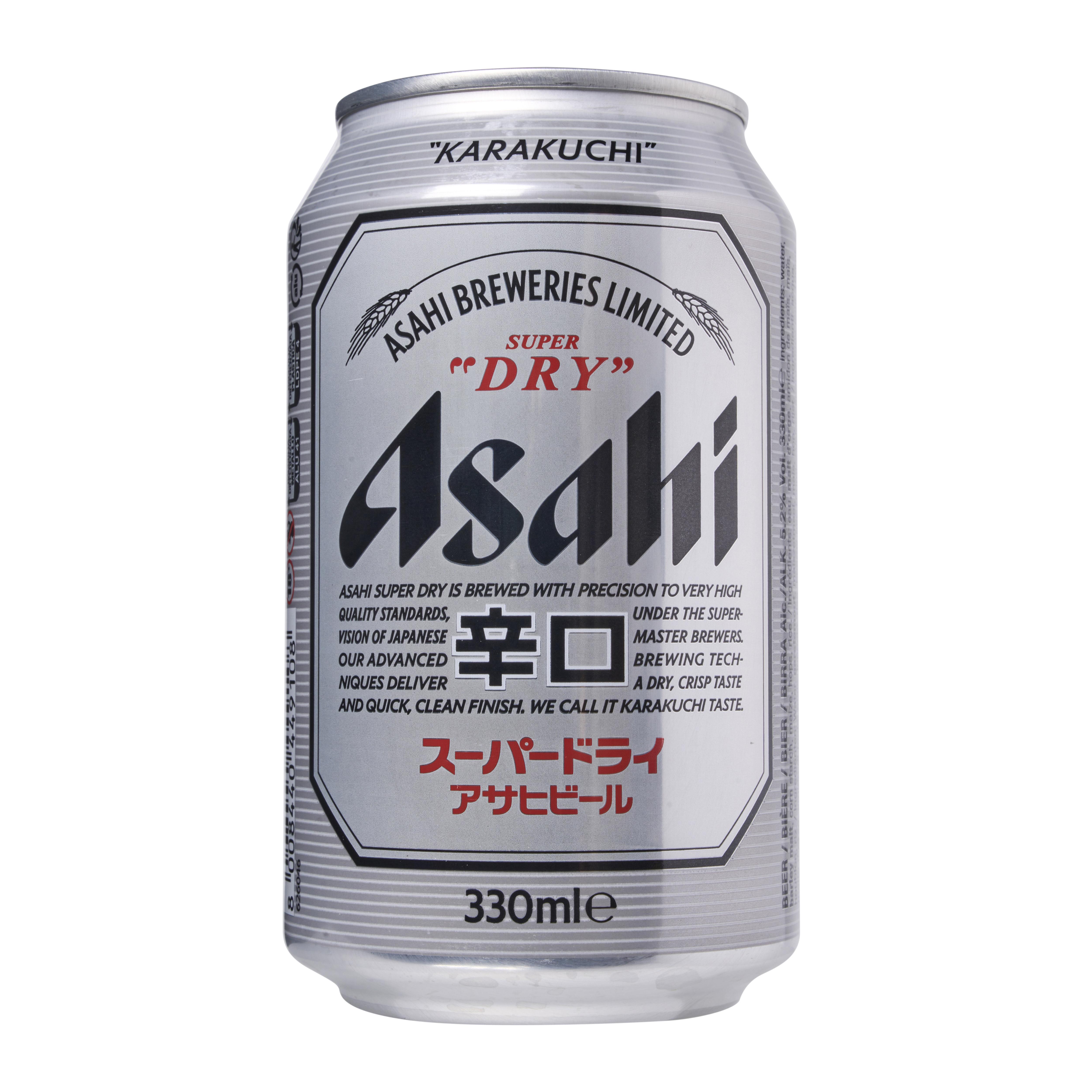 Asahi Super Dry Bottled Beer - 330 ml - ジャパンセンター