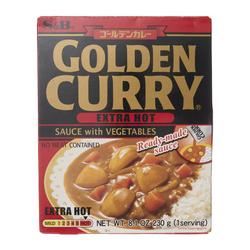 S&B Golden Curry Sauce Mix, Hot, 8.4-Ounce (2 Pack)