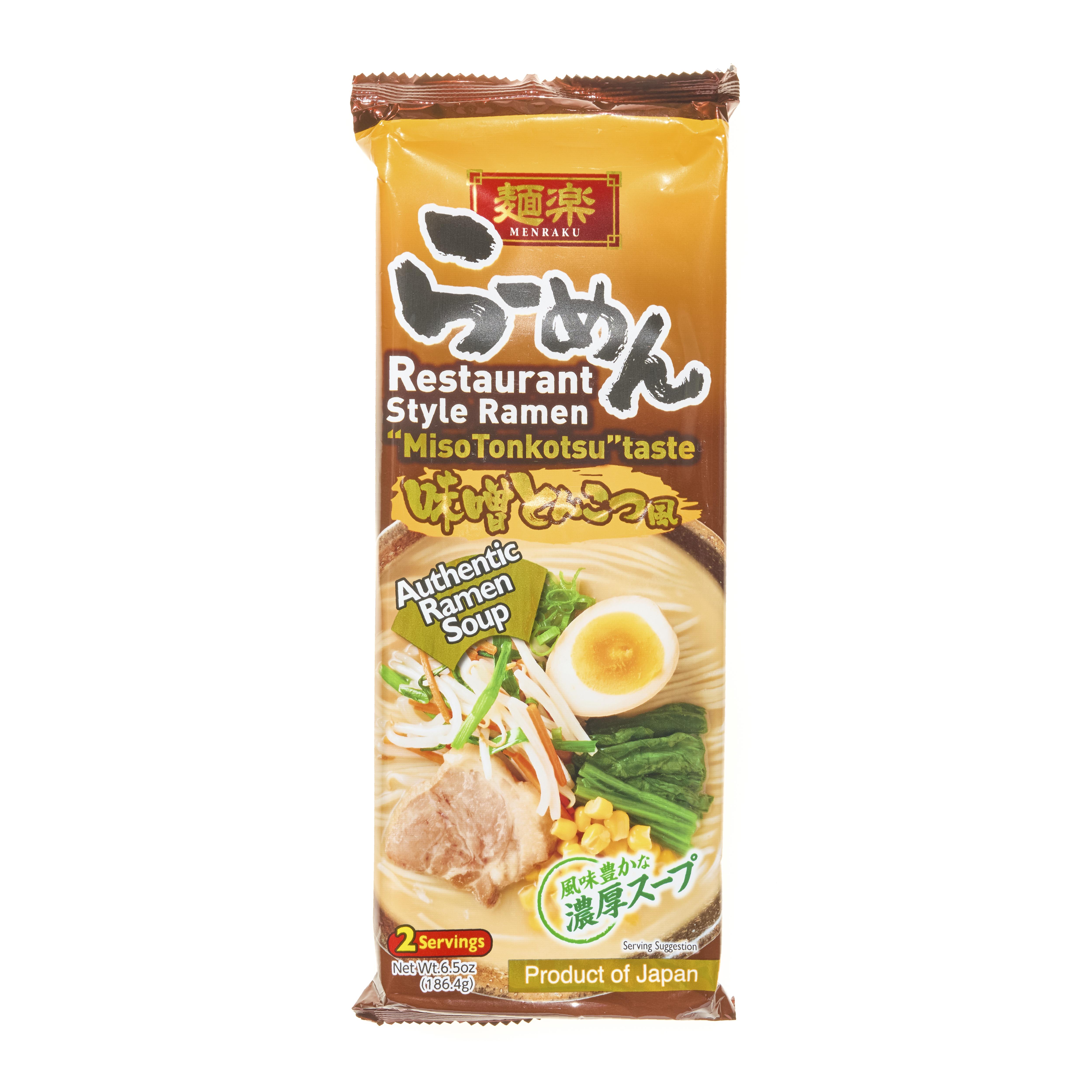 Hikari Menraku Japanese Miso Ramen - 90 g - ジャパンセンター