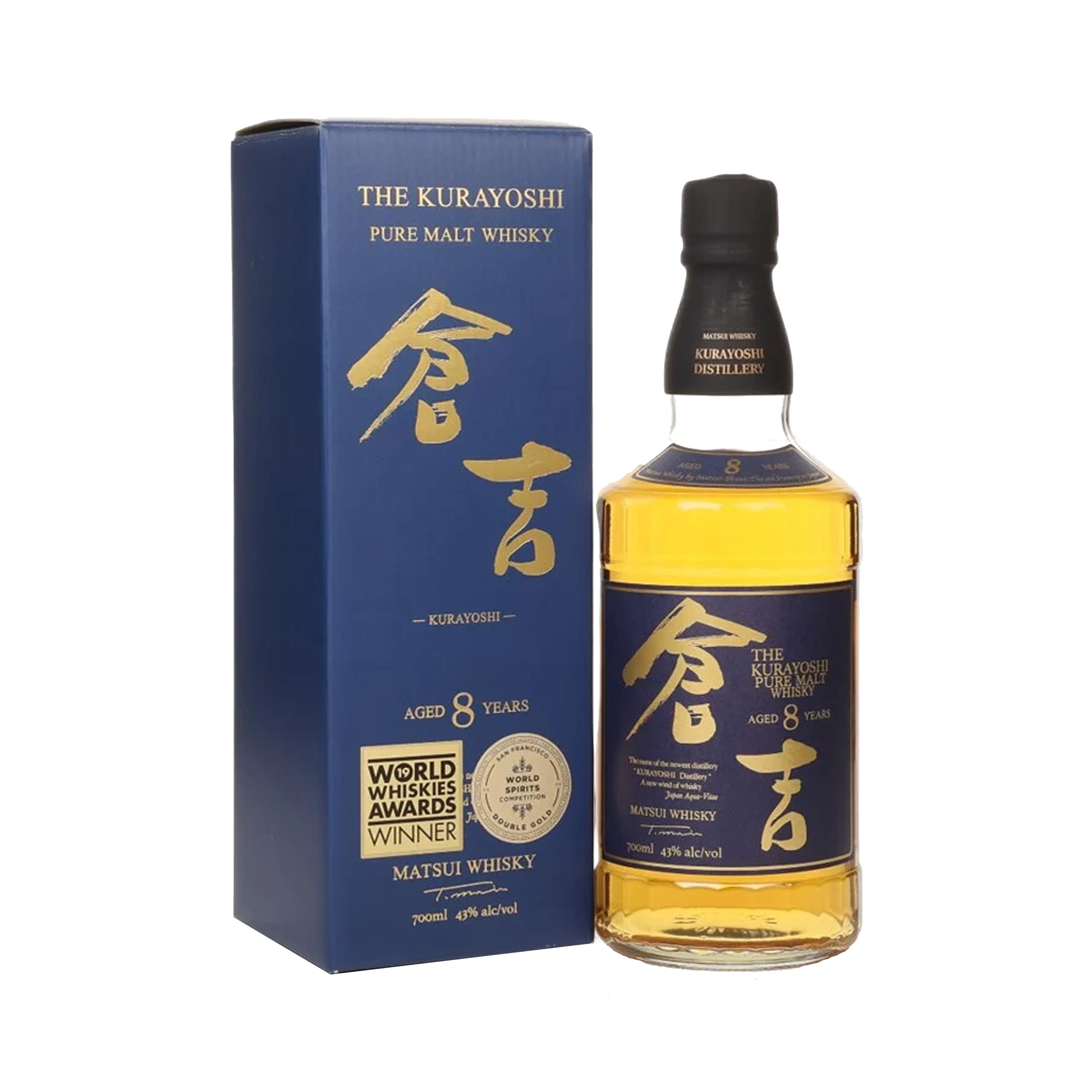 倉吉　THE KURAYOSHI 12年ウイスキー マツイピュアモルトウイスキー「倉吉 12年」 | 松井酒造合名会社