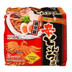 MARUCHAN Seimen Instant Ramen Noodles Tonkotsu Pork Taste 5 Servings - Made  in Japan 