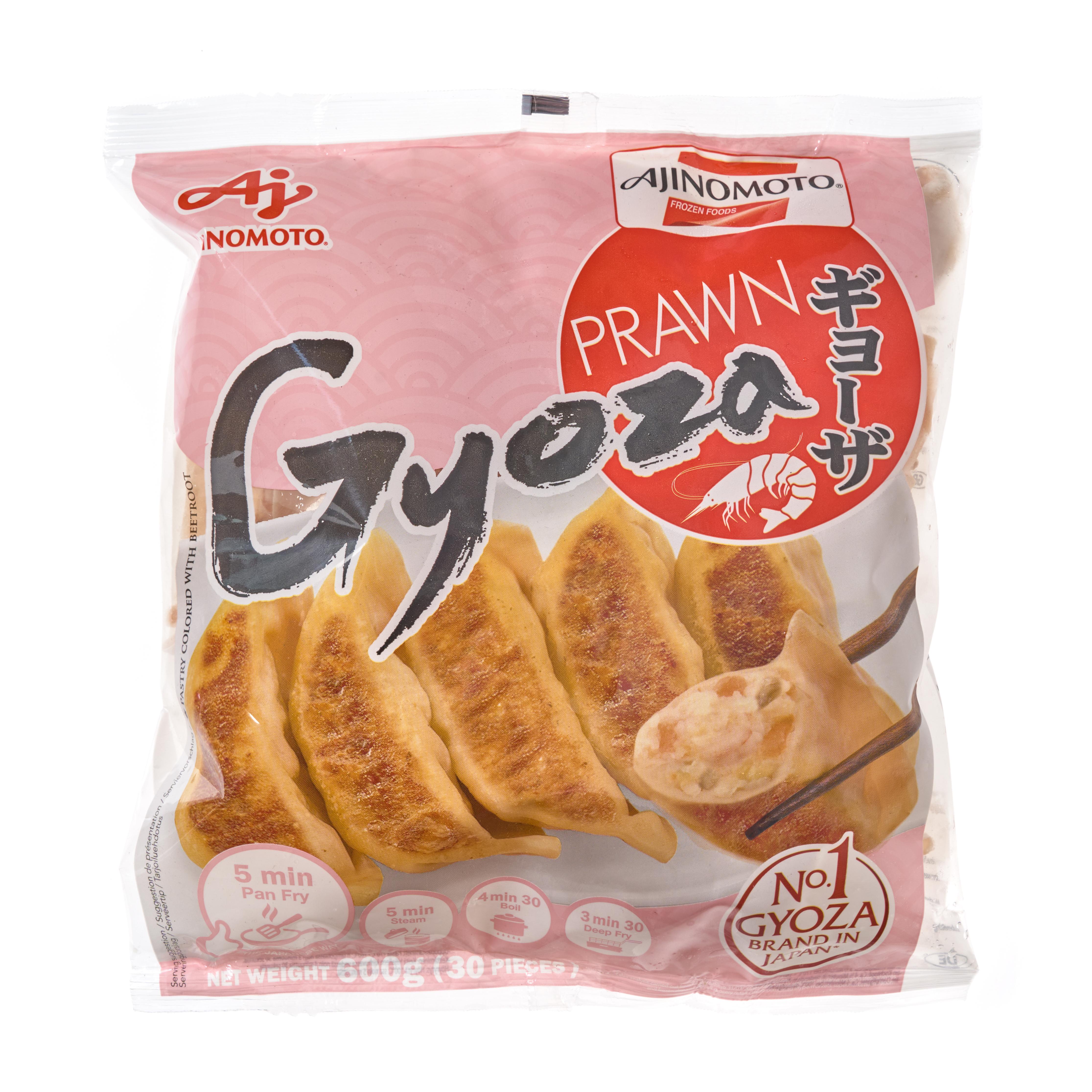 Frozen Ajinomoto Pork Gyoza Dumplings - 600 g, 30 pieces