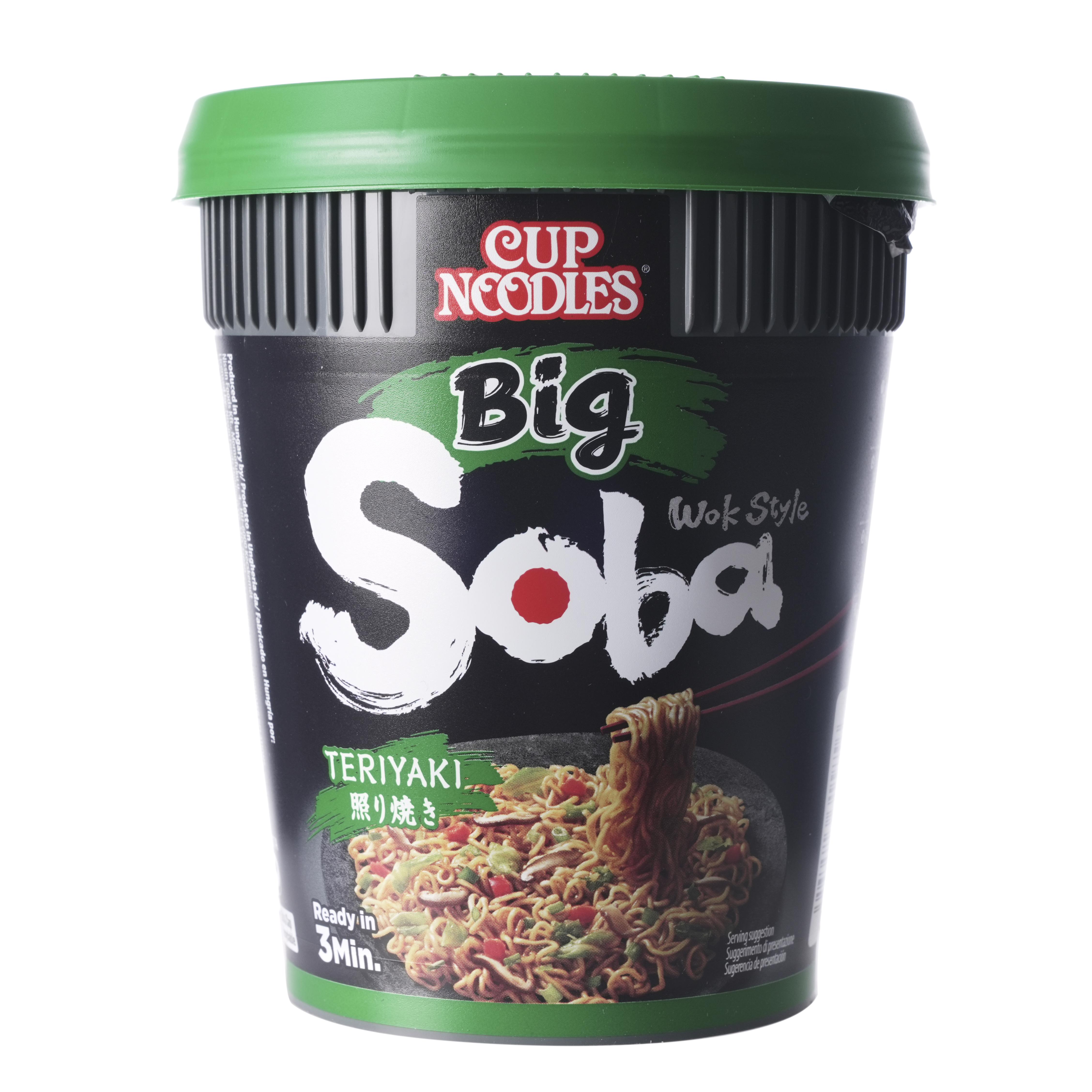 Nissin Big Soba Noodles with Classic Yakisoba Sauce (Hungary