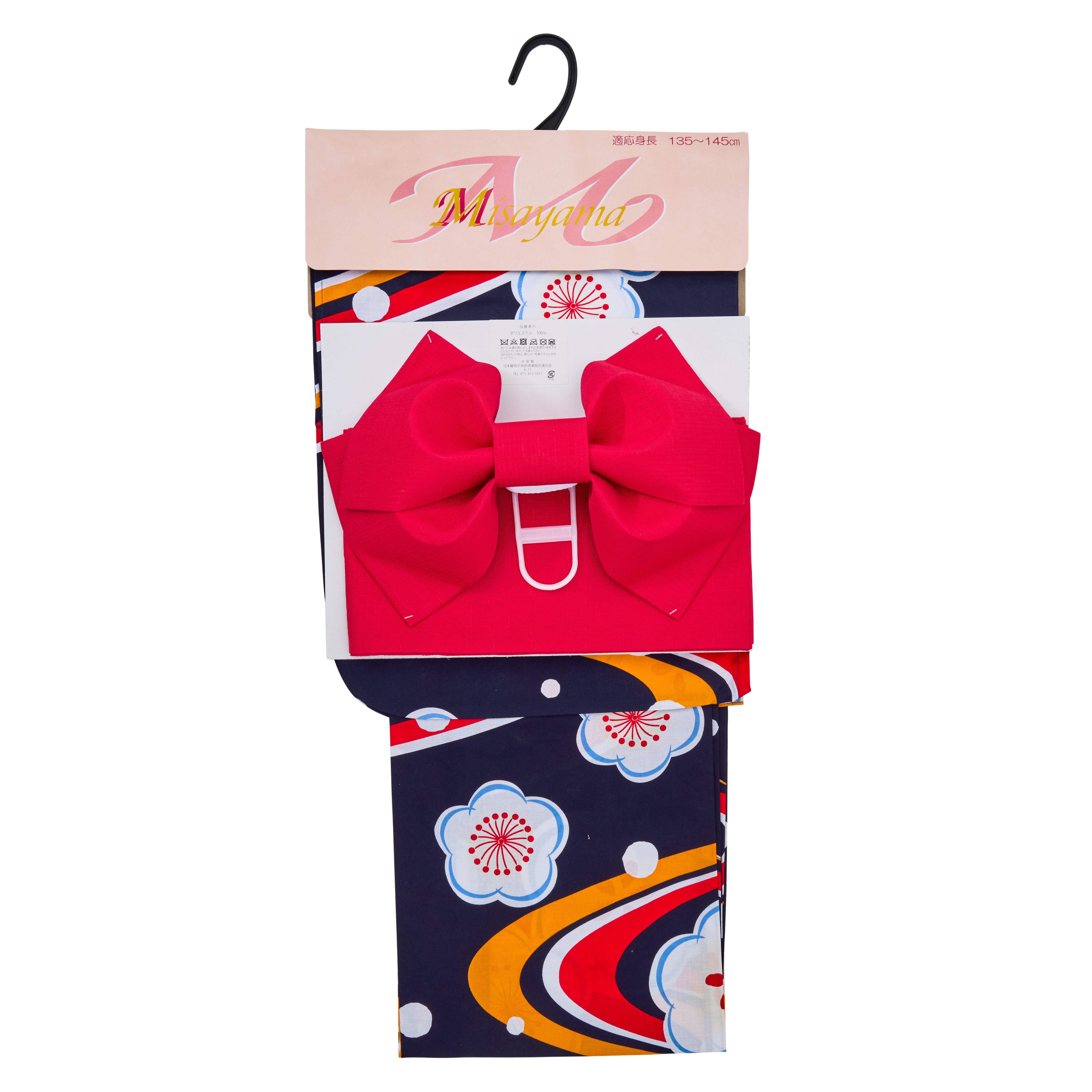 Junior Yukata Dress 2-piece set for 140cm tall - 800g